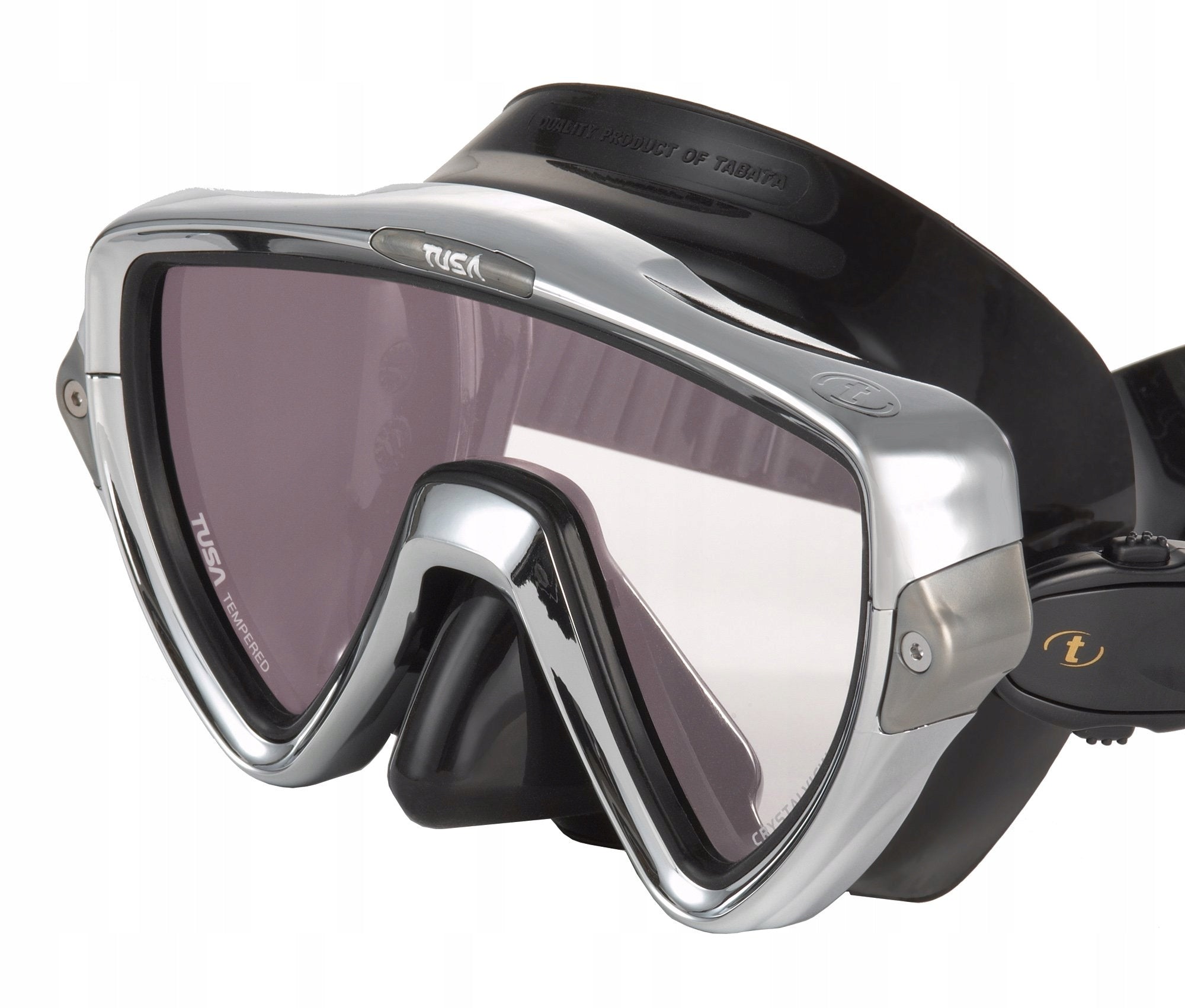 Tusa Visio Pro professional diving mask with Brand Tusa