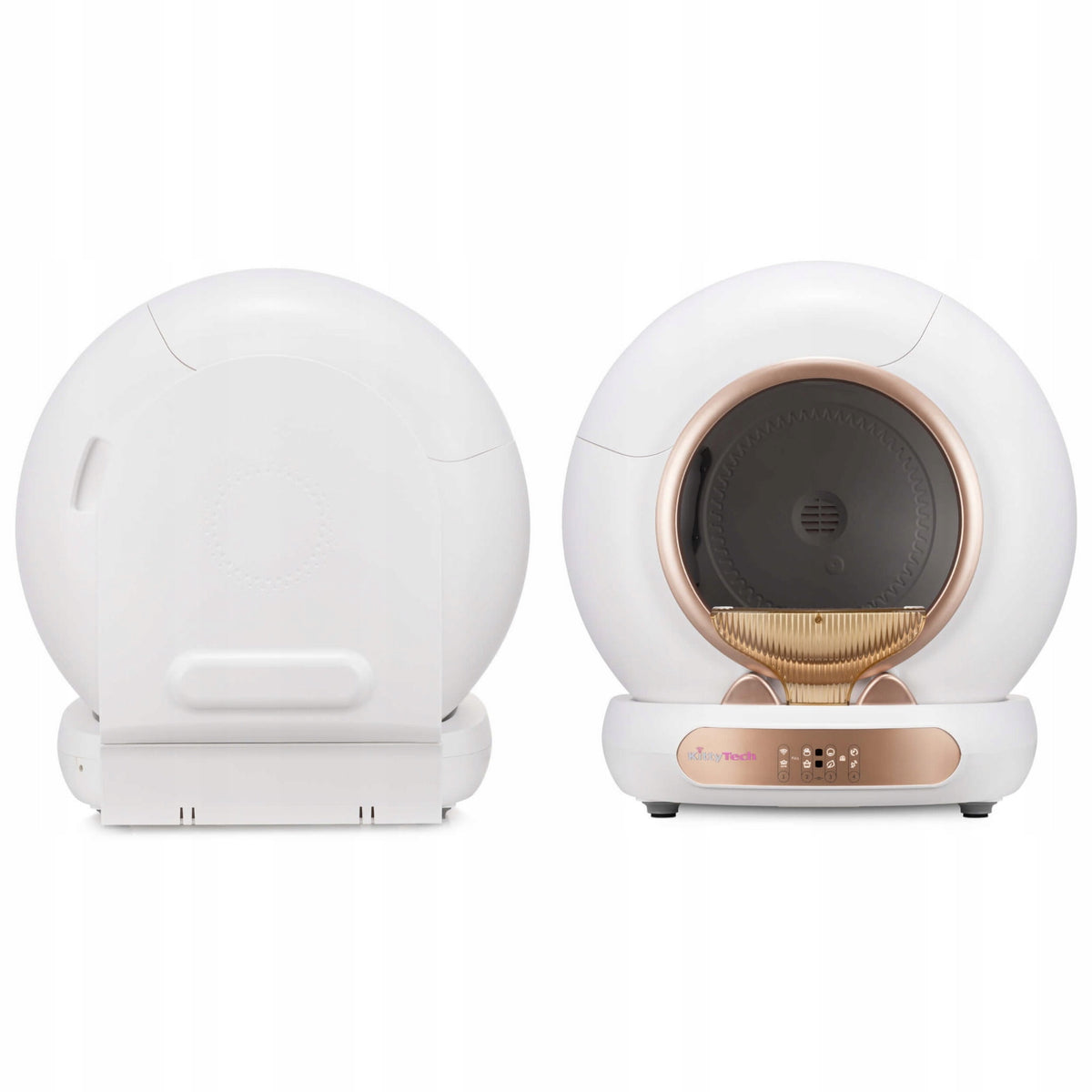 Tuya PurrLux Automatic Self-Cleaning Cat Litter Box Gold KittyTech Packaging status original