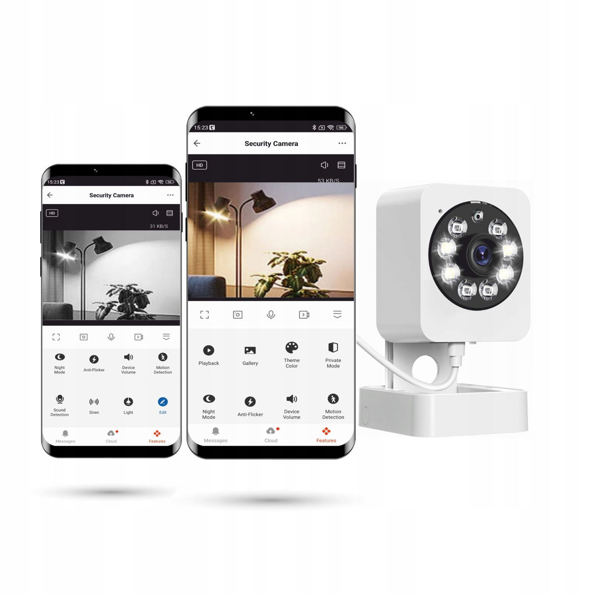 Tuya Smart 1080P WiFi Security Camera Brand Automat-on