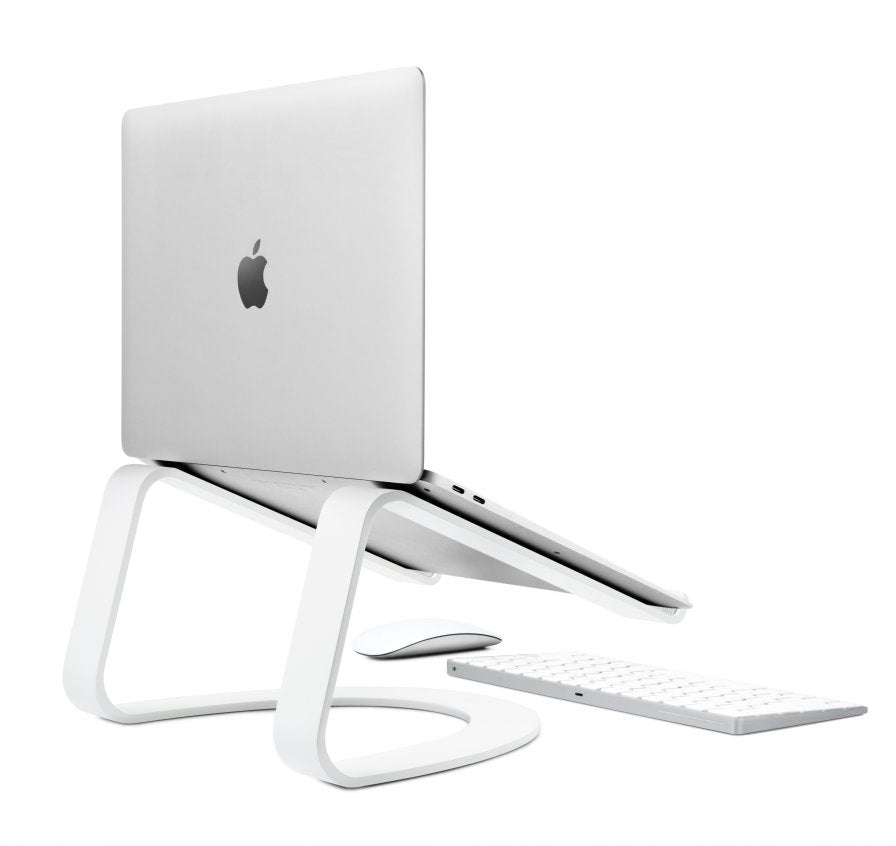 Twelve South Curve SE für MacBook – weißer Desktop-Ständer für Laptops 