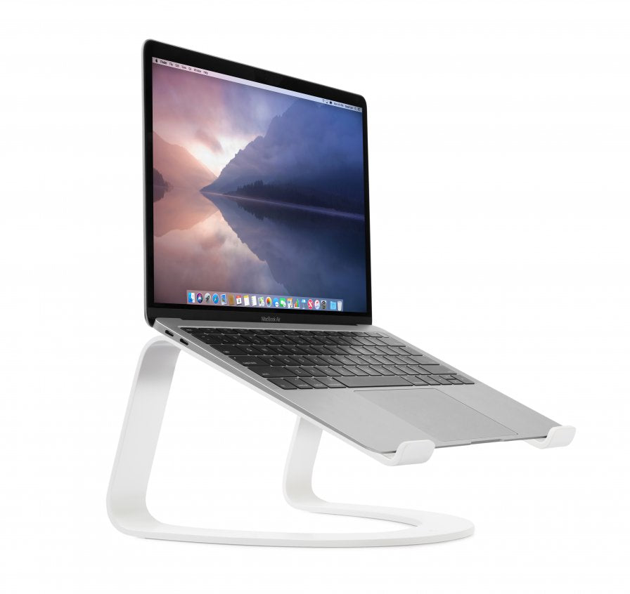 Twelve South Curve SE für MacBook – weißer Desktop-Ständer für Laptops 