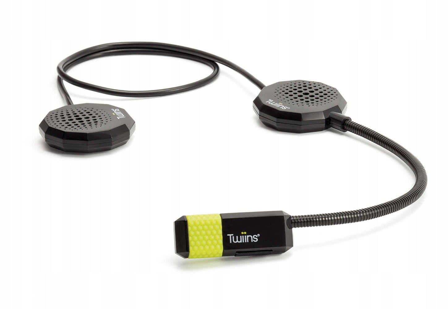 Twiins HF3 Dual Motorcycle Bluetooth Intercom, Secure Calls and Music