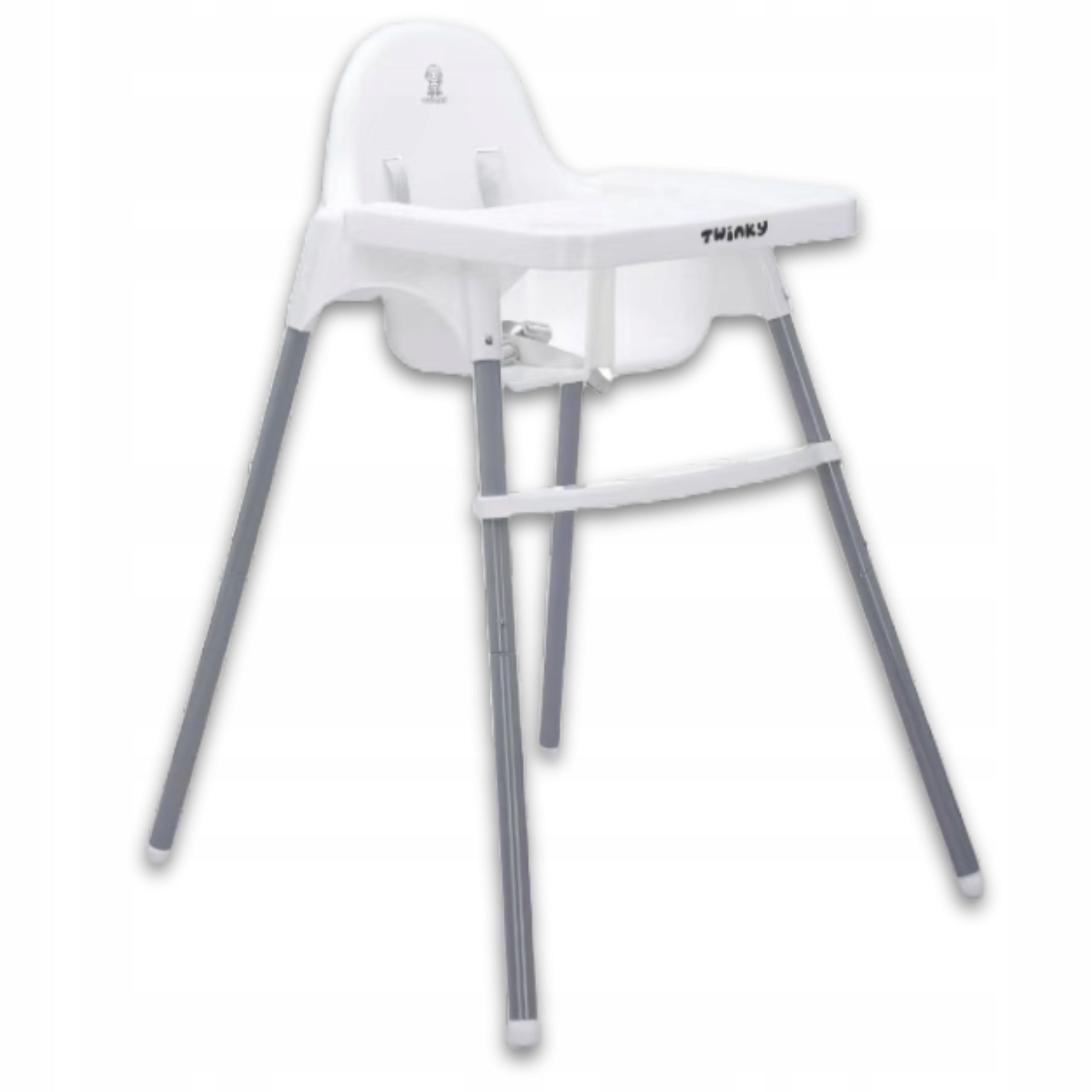 Twinky Baby ECO Feeding Chair with Tilt Function, White Packaging status original