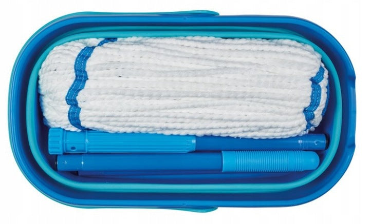 Twist Mop Ultra Compact Bucket and Mop Spontex Color blue