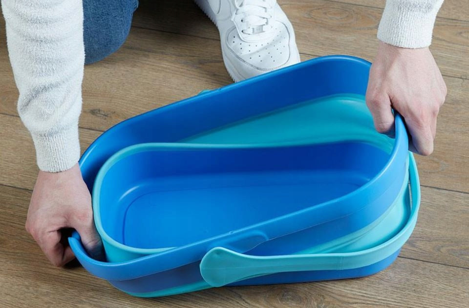 Twist Ultra Compact Spontex Rotary Mop with Bucket Color blue