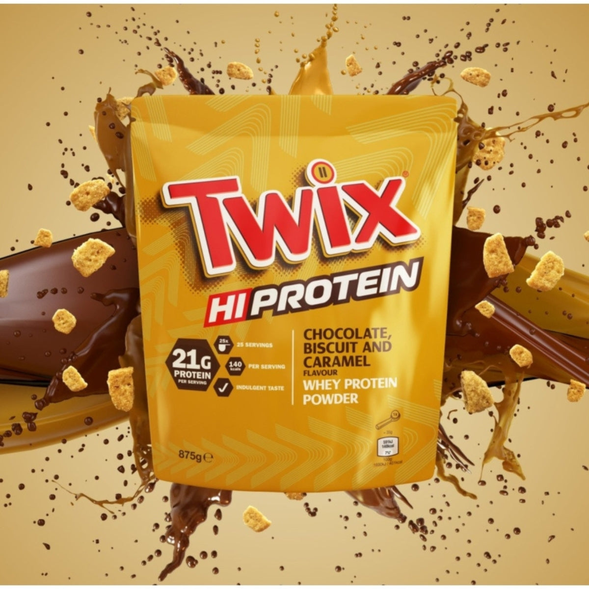 Twix Hi Protein 455g Protein supplement protein concentrate - WPC Manufacturer code MRS/OB/025