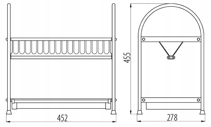 Two-Tier Freestanding Dishwasher Stainless Steel GTV Brand GTV
