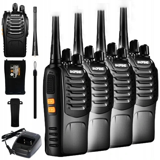 Two-Way Radio Baofeng BF-888s 4 Pack PMR TYPE C USB C