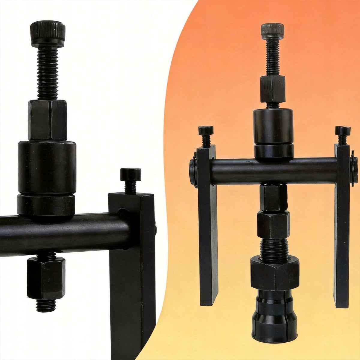 Two-arm puller for removing bearings from blind holes Brand no brand