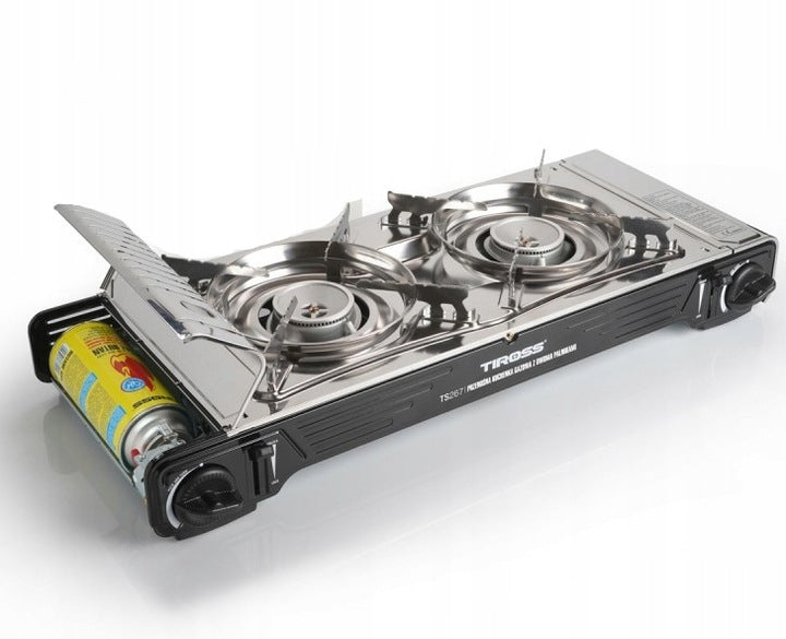 Two-burner gas cooker Tiross TS-267 Brand Tiross