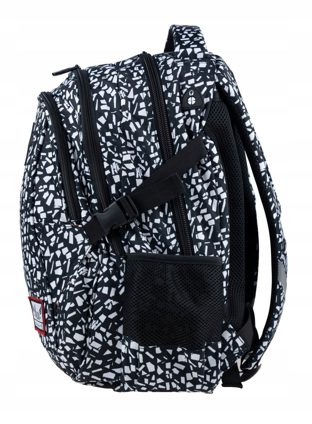 Two-chamber backpack Hash, BLACK TERRAZZO Brand Astra