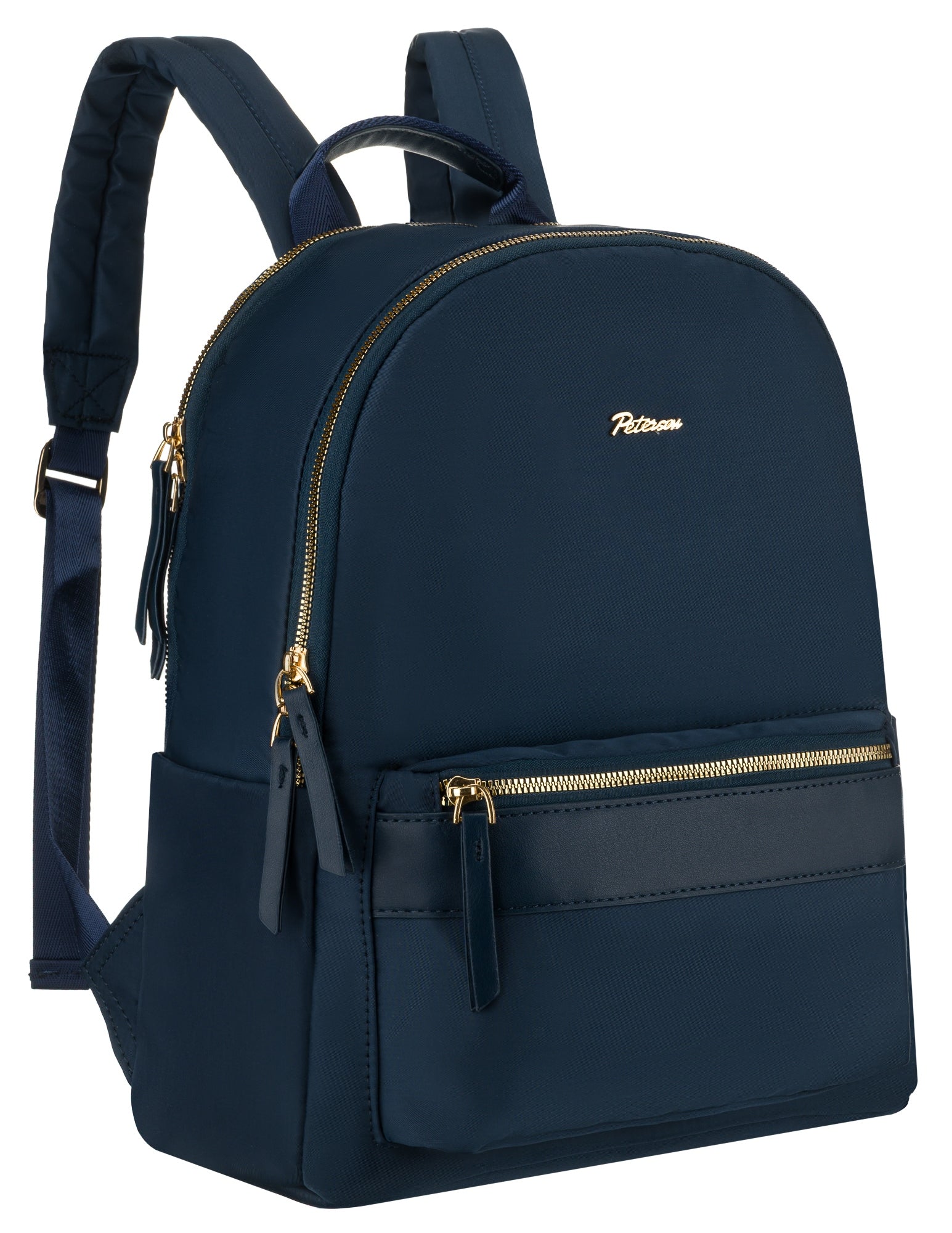 Two-chamber backpack for women capacious city to work at university Peterson