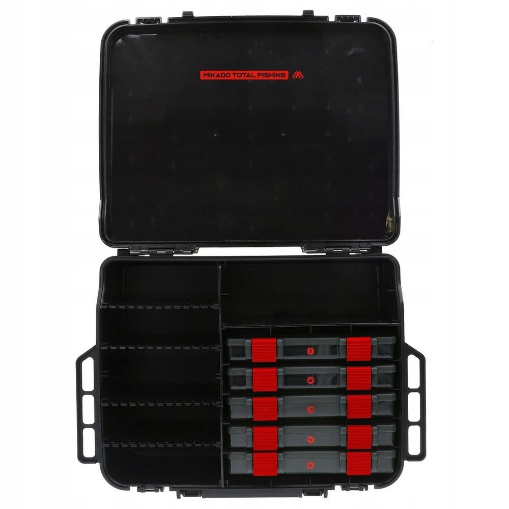 Two-chamber box Mikado Jaws 47x34x19cm BLACK UACH-JSC24 Model UACH-JSC24