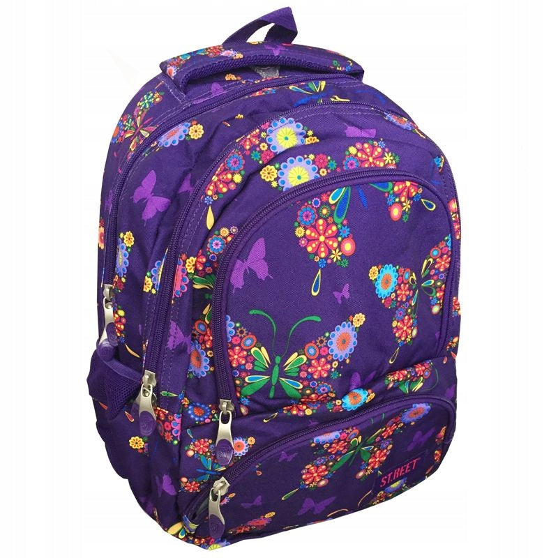 Two-chamber multicolor backpack VERY ROOMY 24L St.Reet