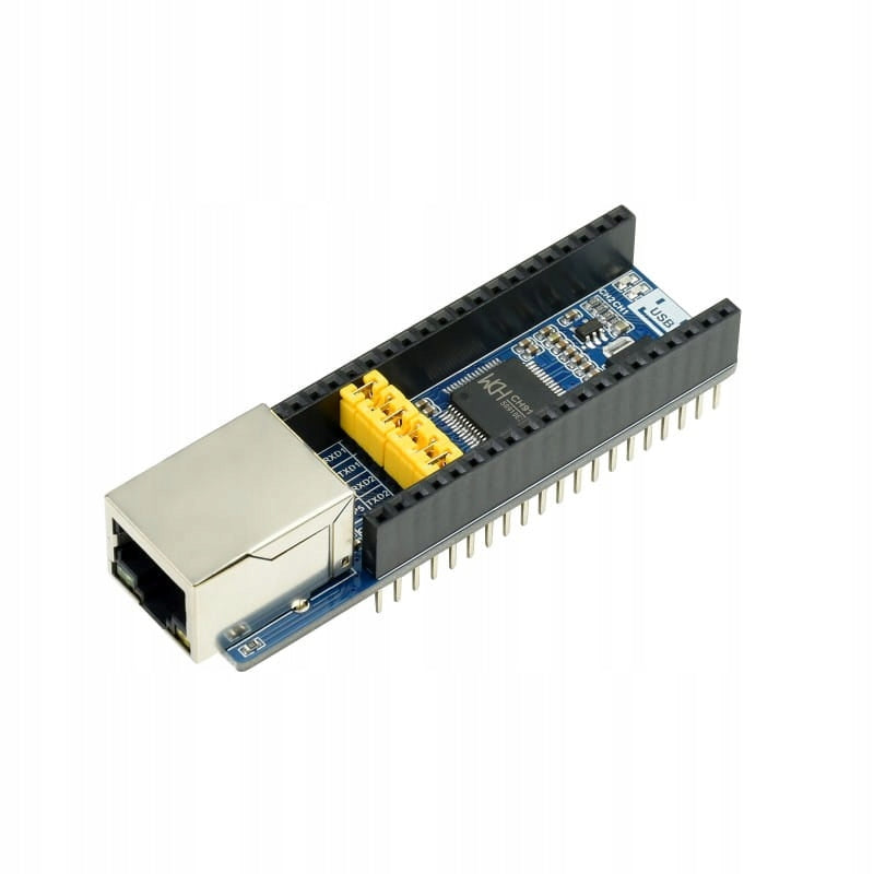 Two-channel Ethernet to UART converter for Raspberry Pi Pico