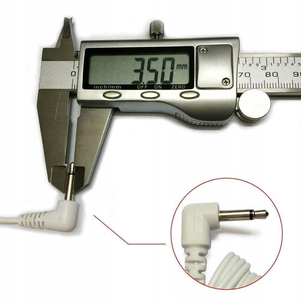 Two-channel cable for TENS device with 2 mm jack plugs 3,5 mm 1 pc. Kind electrical muscle stimulator