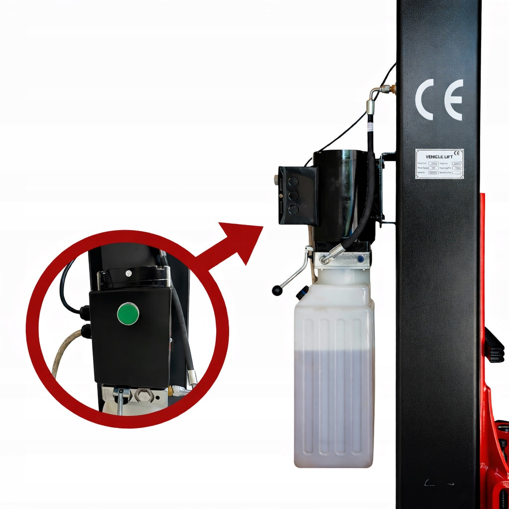 Two-column Car Lift BAUTOMATION LB-LS1 PRO 4T 400V Brand BAUTOMATION