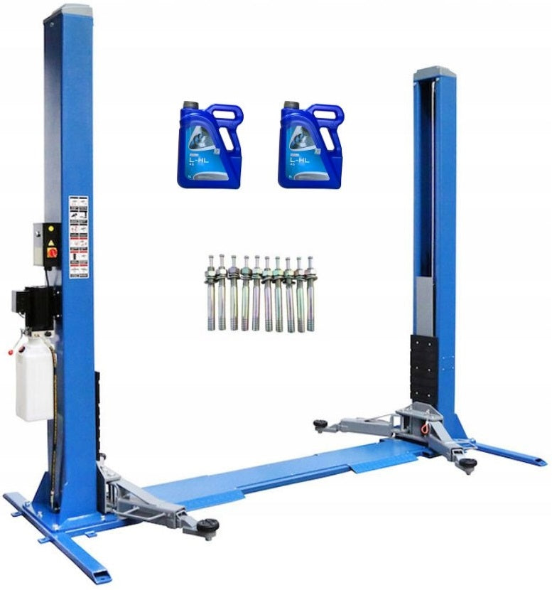 Two-column automatic car lift 4T ON FRAME TM-GROUP