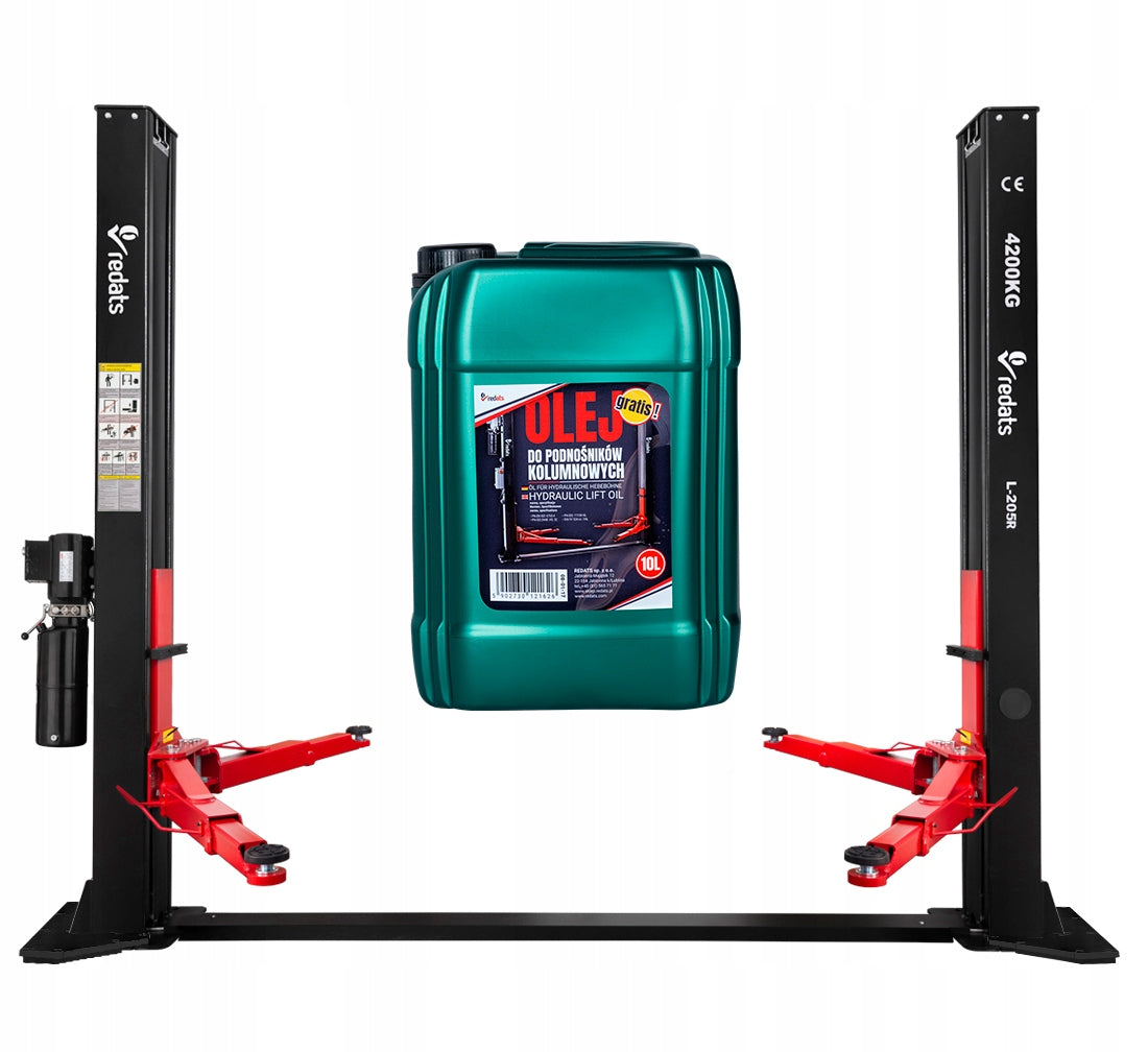 Two-column lift 4,2T REDATS L-205R with frame 400V Semi-automatic + Oil