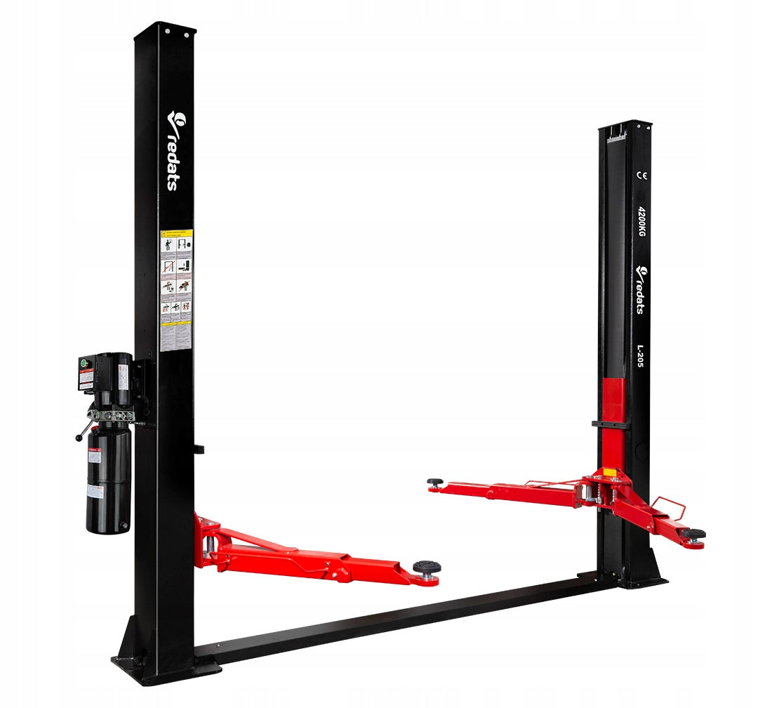 Two-column lift Redats L-205 4.2T 400V Power Semi-automatic + Oil Freebie Brand Redats