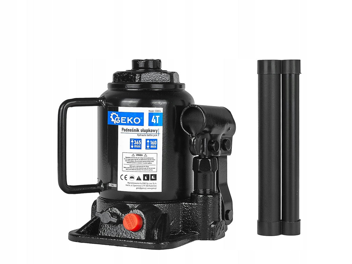 Two-stage hydraulic bollard lift - low 4T Brand Geko