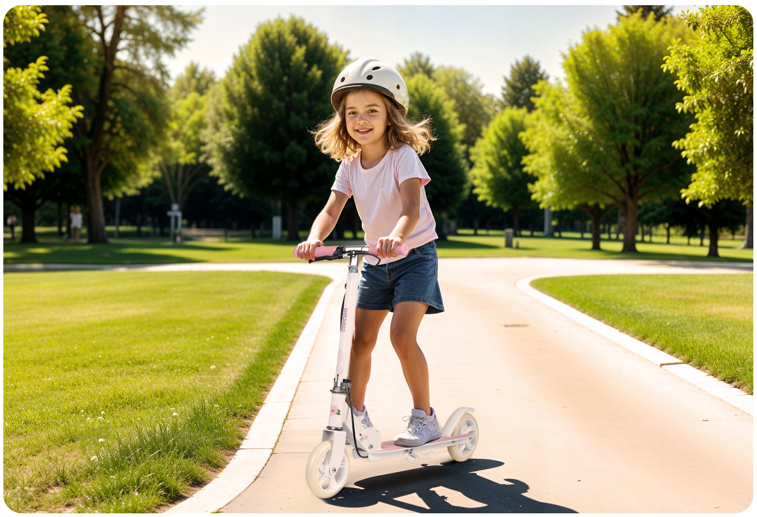 Two-wheeled scooter for children RicoKids Kodi folding city ABEC-7 Manufacturer code 765606