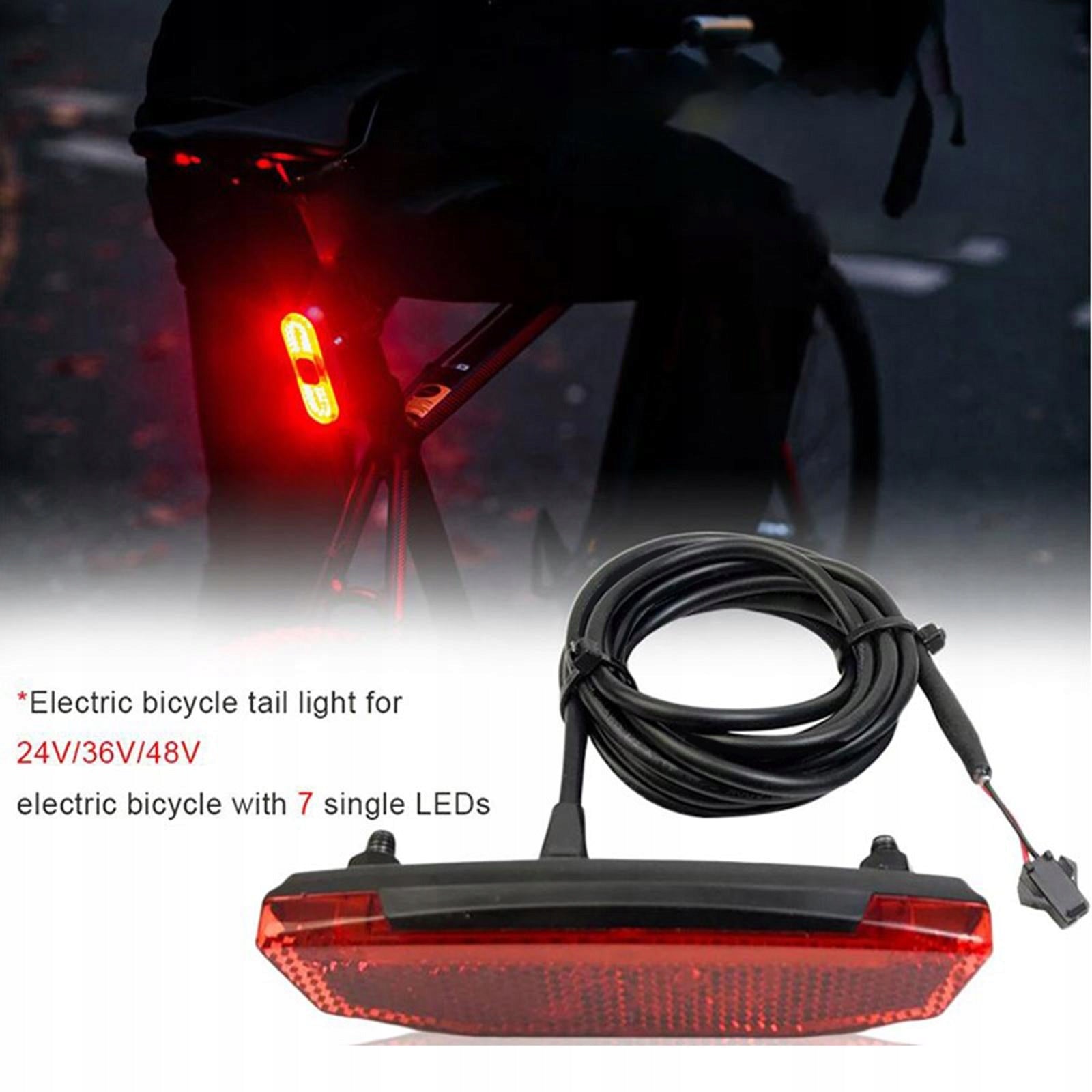 Tylne światło 6V-60V Night Tailight Color multicolor