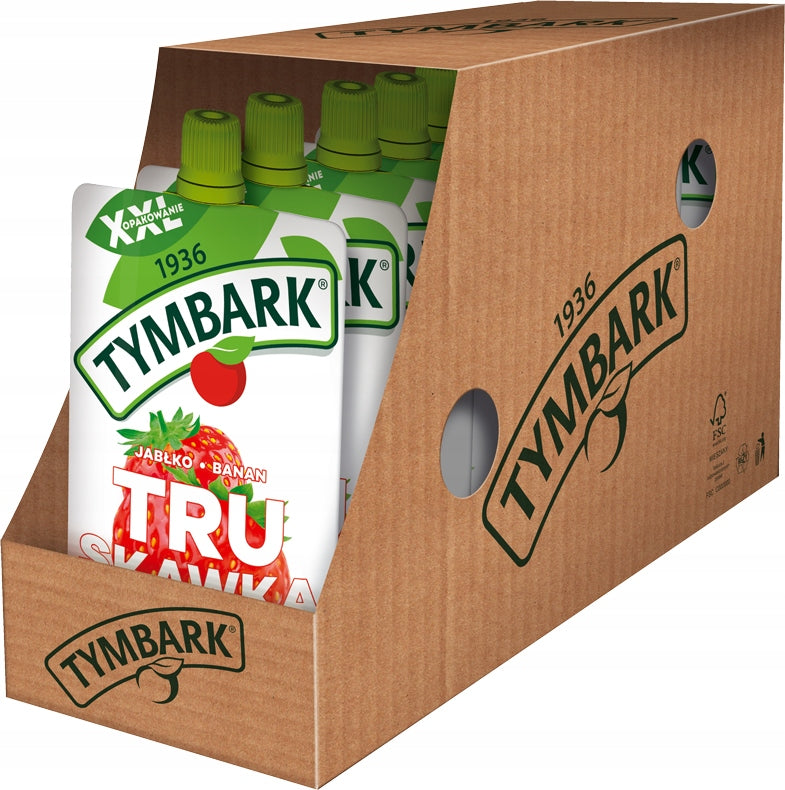 Tymbark Strawberry Apple Banana Carrots without added sugar 10x 200g