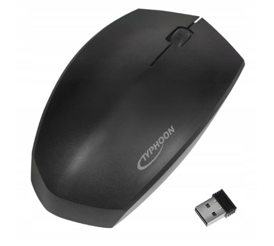 Typhoon – Bluetooth USB wireless mouse black, precise!