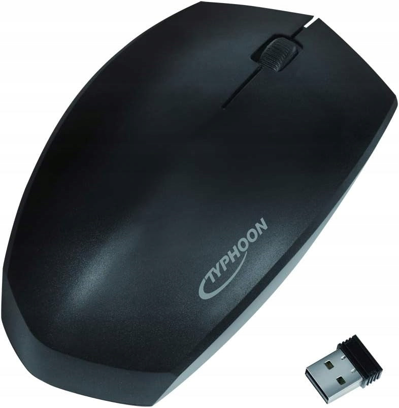 Typhoon TI021 Wireless Dual-Mode Bluetooth Mouse Ergonomic 1200 DPI