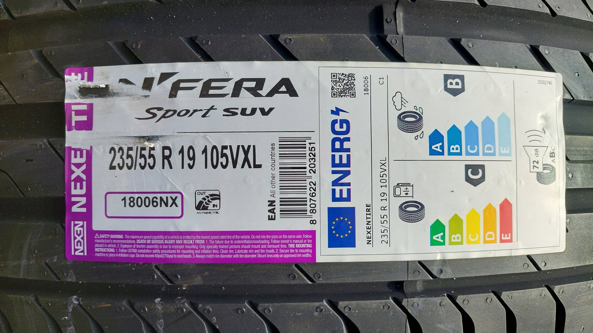 Tyre 235/55r19 105V XL Nexen N'Fera Sport SUV NEW Season summer