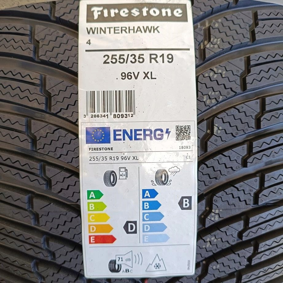 Tyre 255/35/19 Firestone Winterhawk 4 new (22027) Season winter