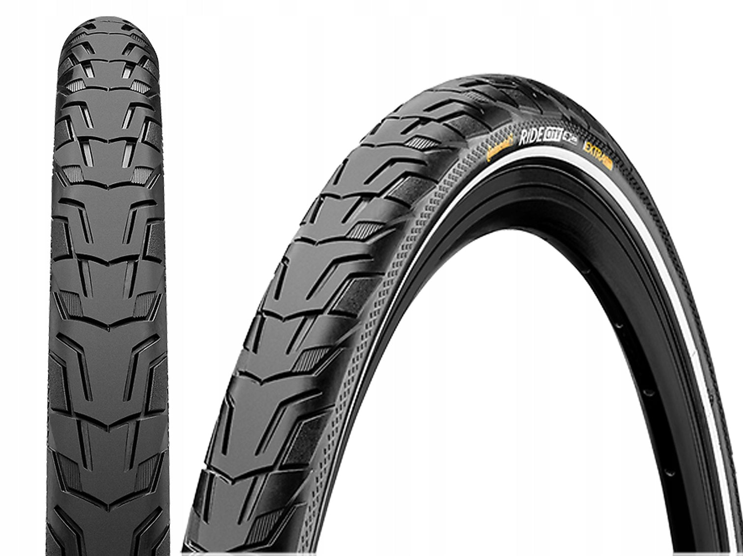Tyre CONTINENTAL 28x1,75 RIDE CITY Urban Trekking Reflector 47-622 Wheel size (") 28