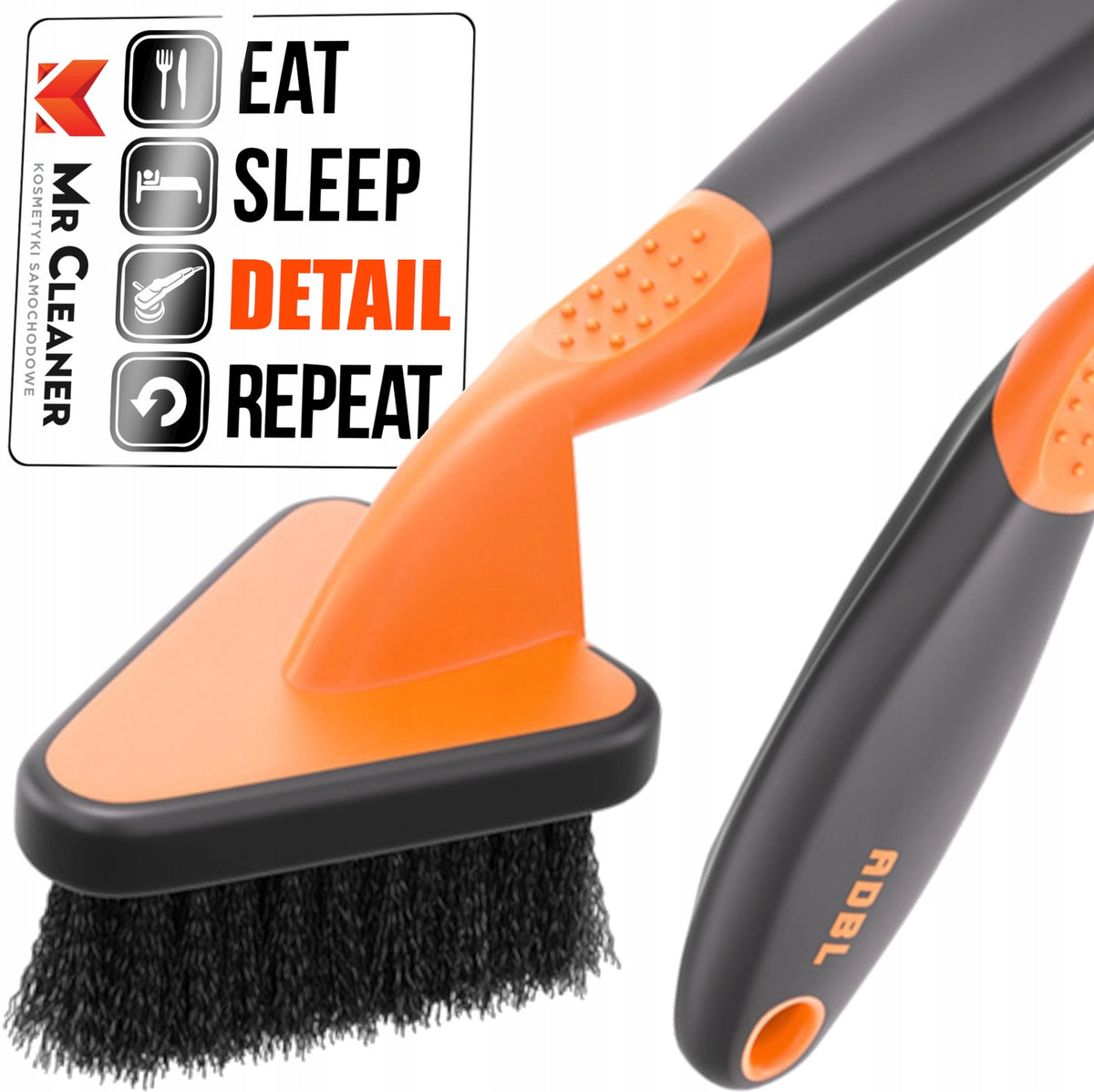 Tyre Cleaning Brush ADBL TIRE BRUSH With Handle For Car Manufacturer's catalog number ADB000491
