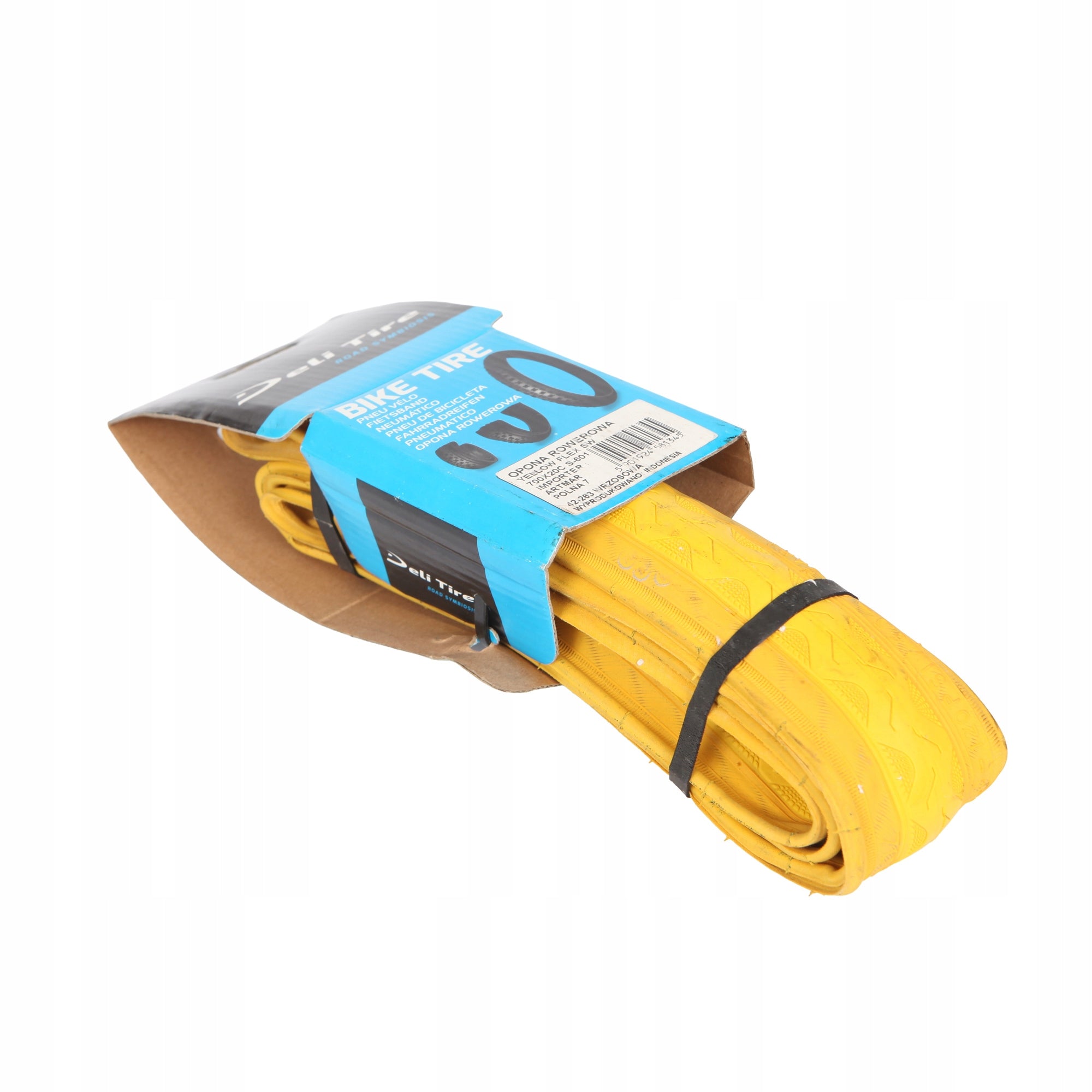 Tyre Deli Tire 700x20C 62TPI S-601 ROLLED YELLOW