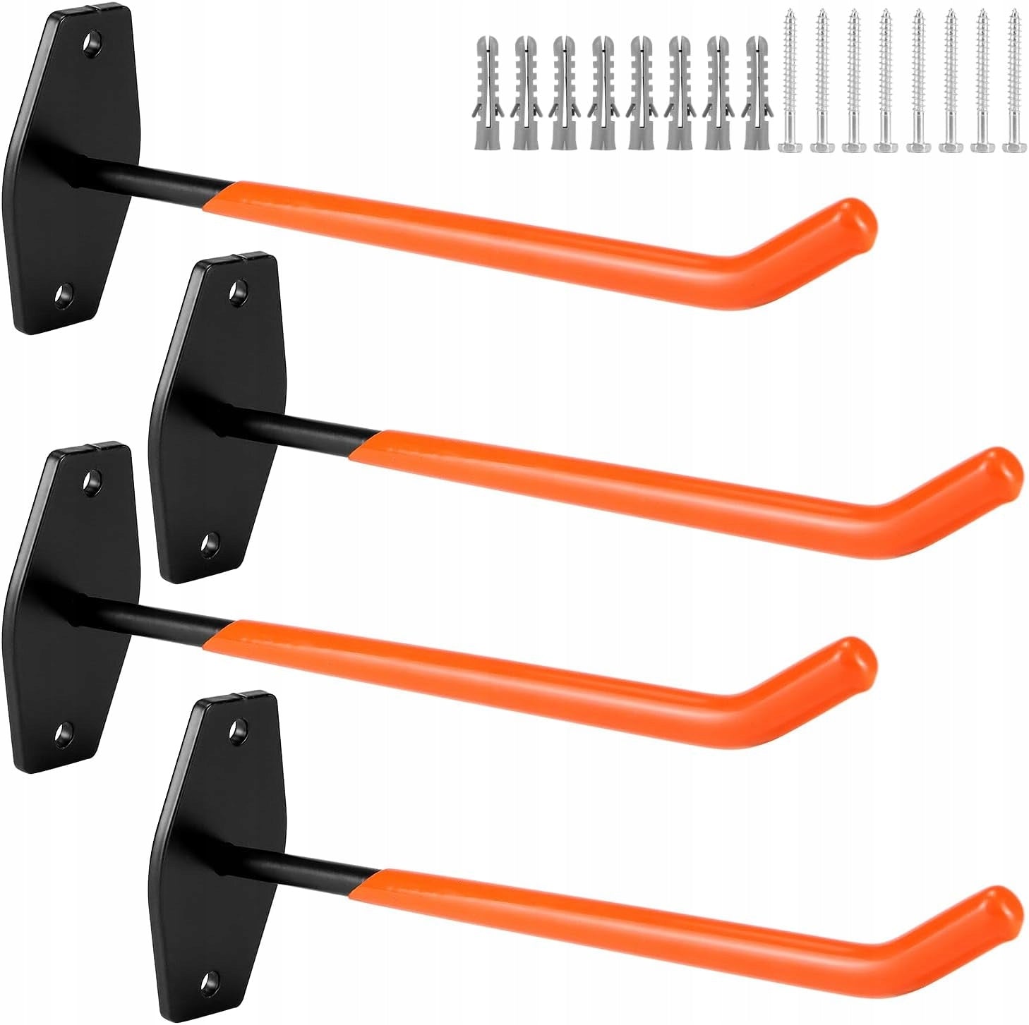 Tyre Holder Rim Organizer Garage Set 4x 40kg Wheels Hook Strong