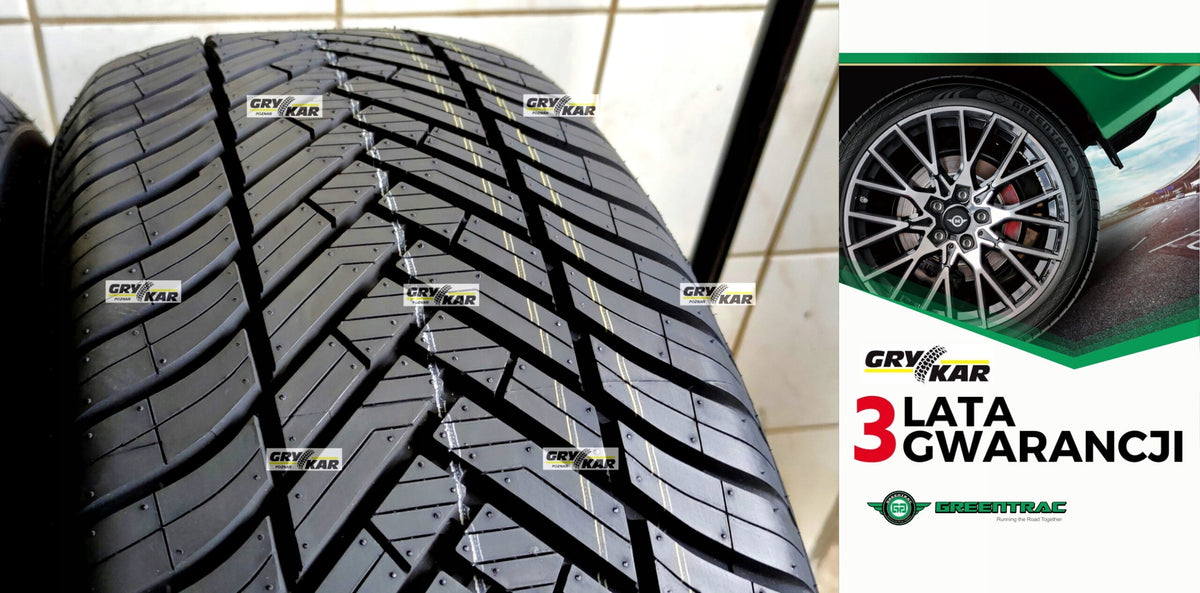 Tyres 215/65R16 Greentrac Season Master 2025r C/B/71dB 3 years of buzz.