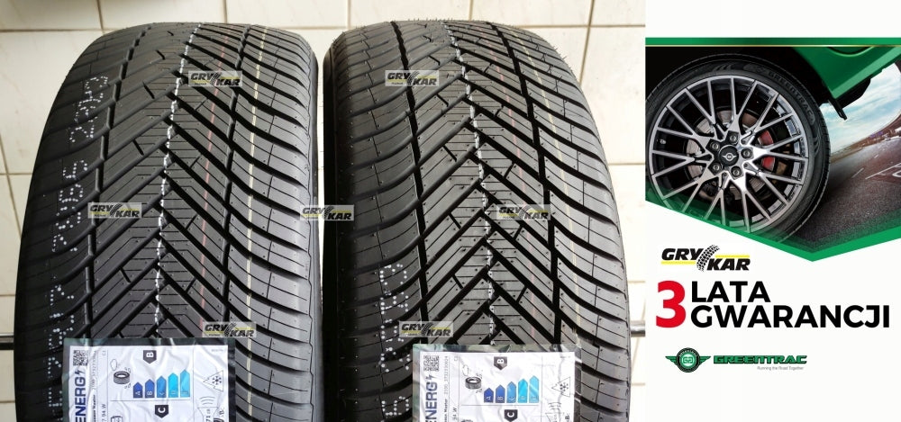Tyres 225/45R17 Greentrac Season Master 2pcs 2025r C/B/71dB 3 years of buzz.
