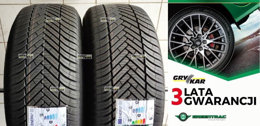 Tyres 225/55R16 Greentrac Season Master 2pcs C/B/71dB 3 years of buzz.