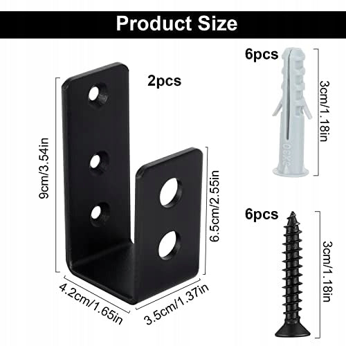 U DOOR BUCKLES METAL STEEL SAFETY HANDLES 2 PCS METAL Manufacturer code Bez marki