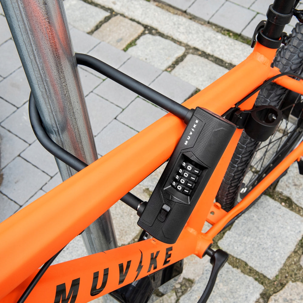 U LOCK STEEL BICYCLE CLASP WITH DOUBLE BOLT CODE MUVIKE U245/14C Manufacturer code USHAPE245/14C