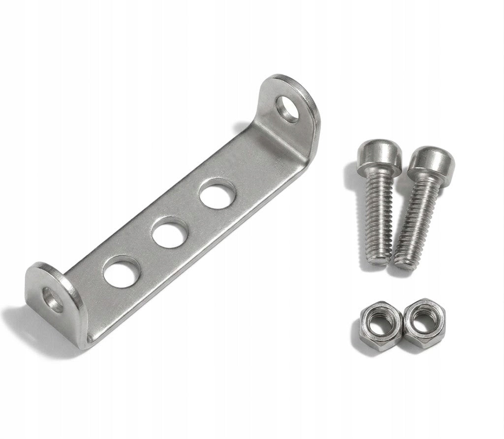 U-Plate Bike Rack Holder + Nut Bolts for Trunk Mounting