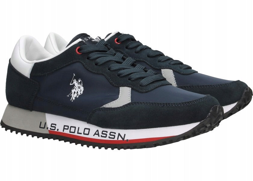 Freizeitschuhe für Herren US Polo, blau 