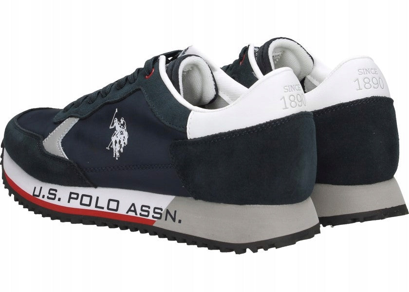 Freizeitschuhe für Herren US Polo, blau 