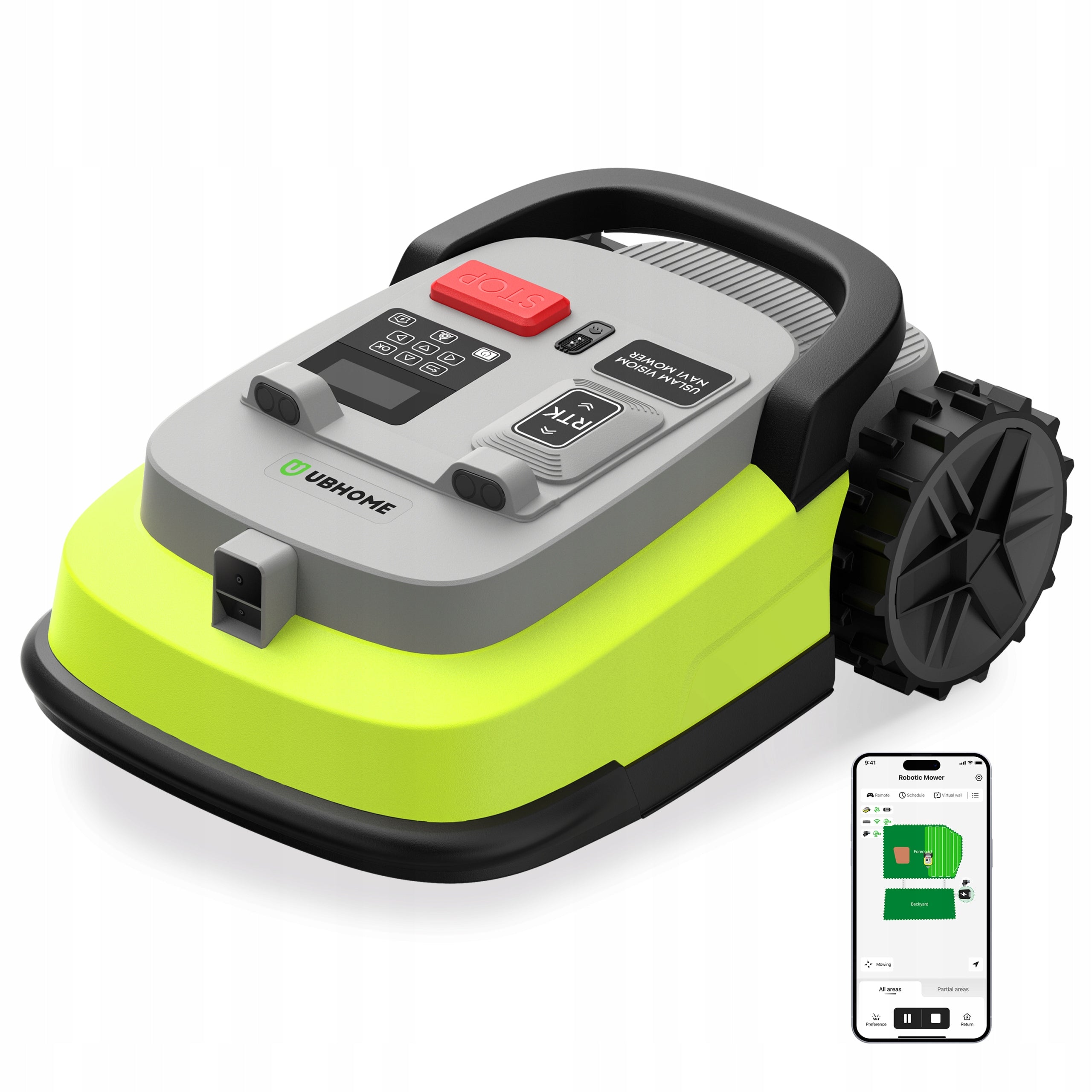 UBHOME M10 Robot Lawn Mower Automatic Lawn Mower Cordless