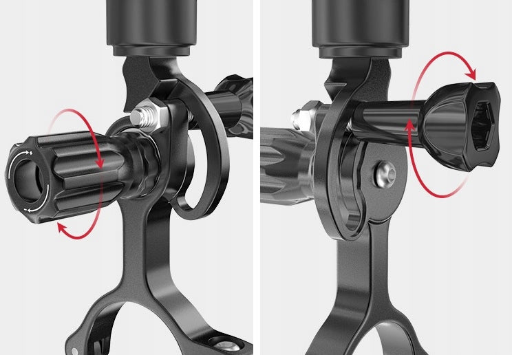 Telefonhalter für Fahrrad oder Motorrad Gub Plus 15, schwarz 