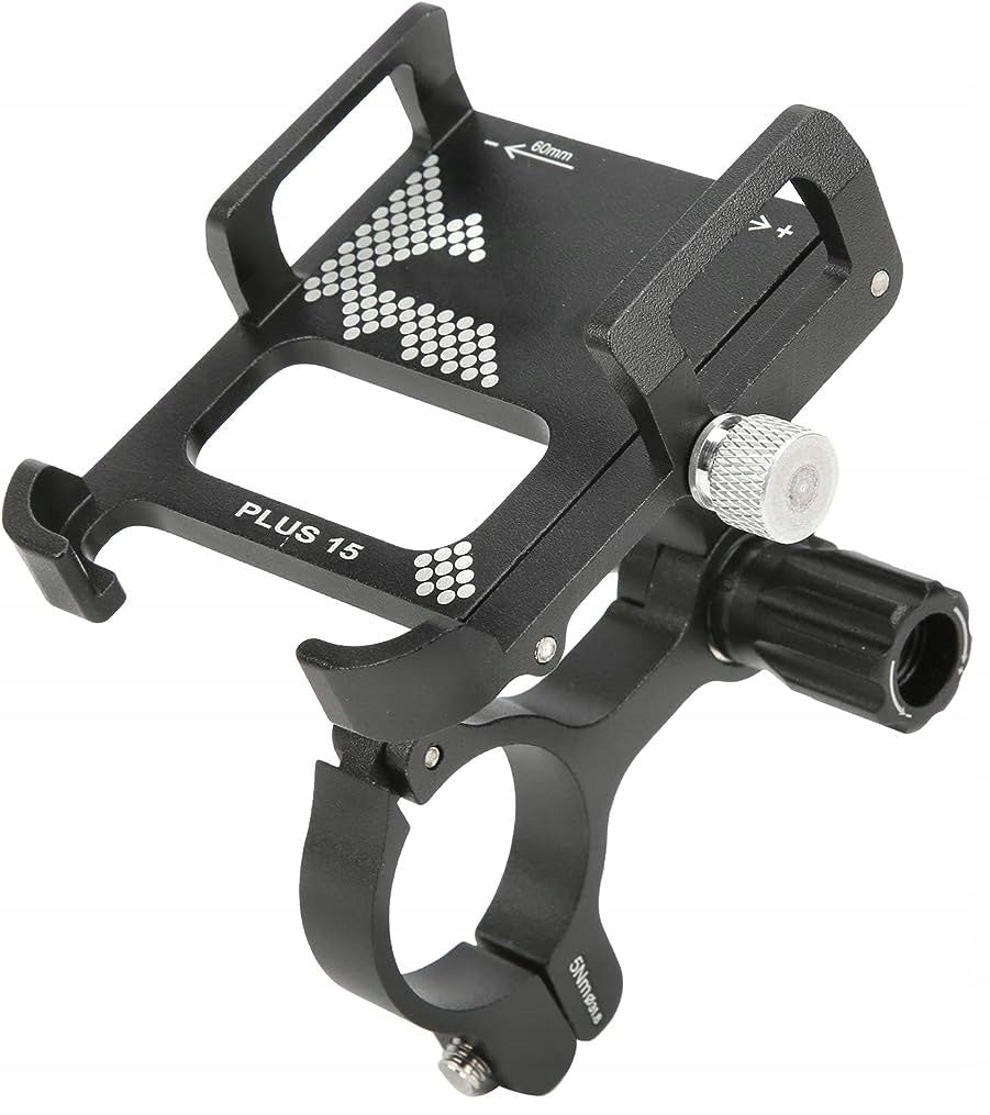 Telefonhalter für Fahrrad oder Motorrad Gub Plus 15, schwarz 
