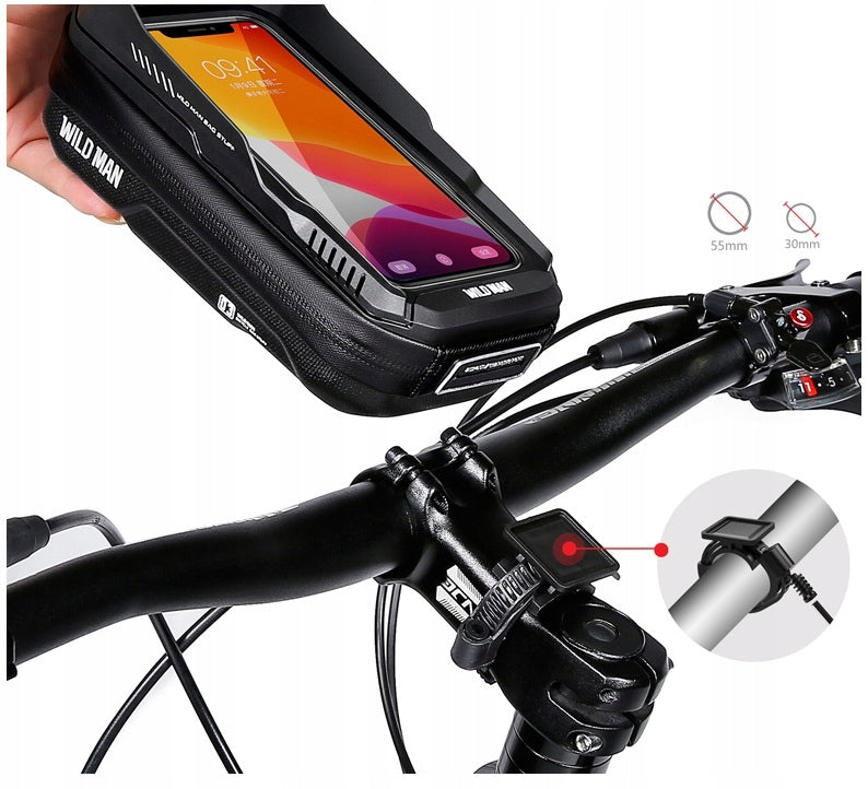 Fahrradtasche Wildman XT3, 0,6l, schwarz 