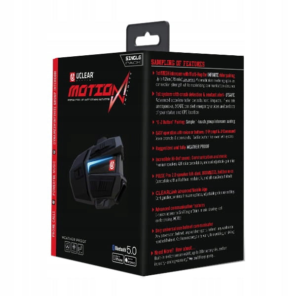 UCLEAR Motion Infinity Single Intercom Kit
