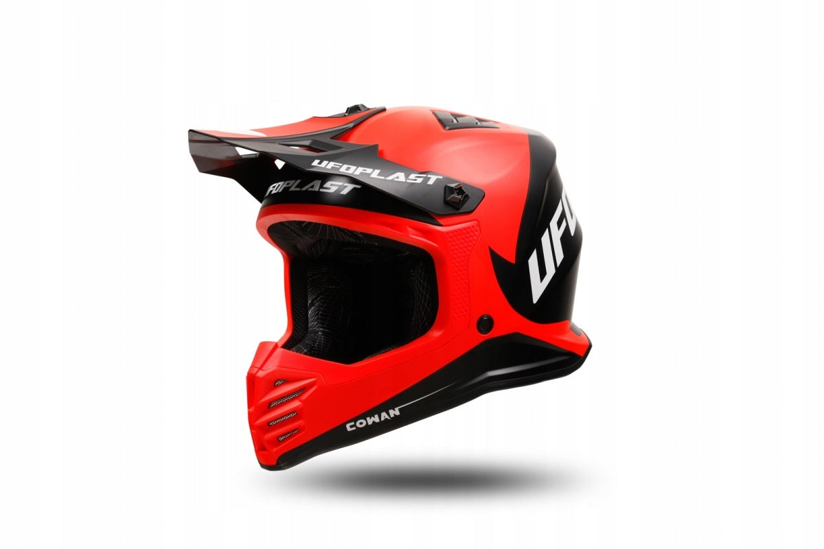 UFO CHILDREN'S KOREY CROSS HELMET / JUNIOR / KID RED/BLACK S ECE 22R06 Manufacturer Ufo